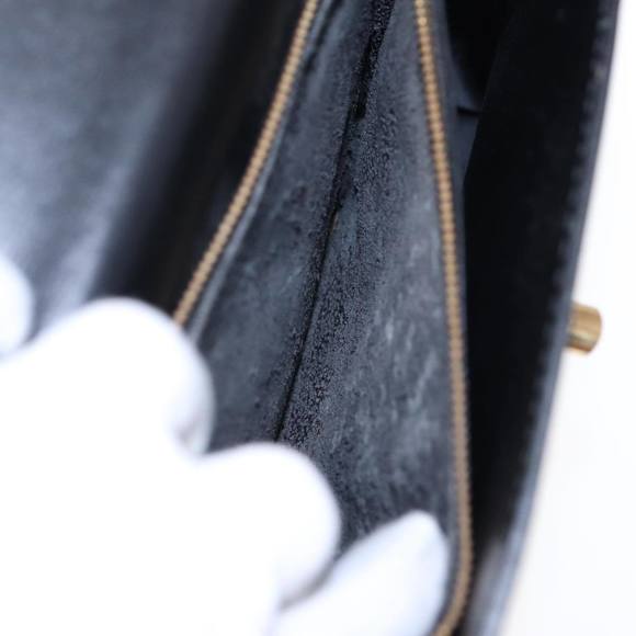 LOUIS VUITTON Epi Malesherbes Hand Bag Black M52372 LV Auth 88398 - Picture 11 of 16